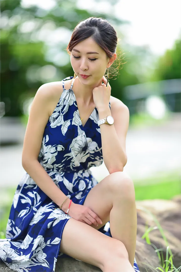 [Mzsock] NO.196 Zhao Tingting dress with cool and high legs street photography#[105P]-2