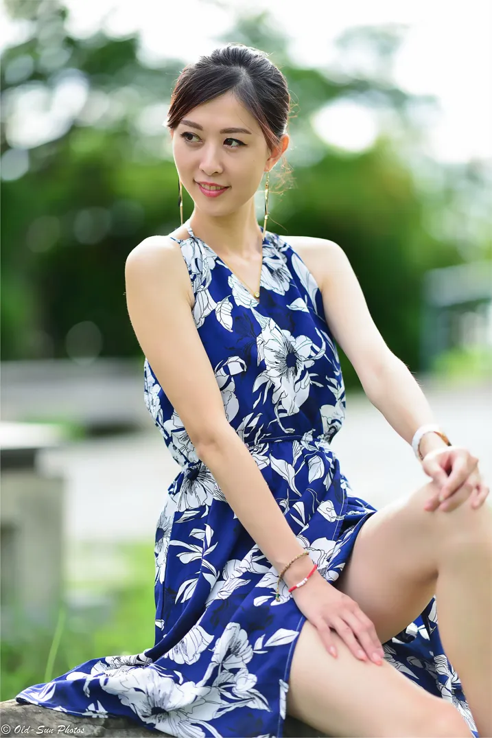 [Mzsock] NO.196 Zhao Tingting dress with cool and high legs street photography#[105P]-5