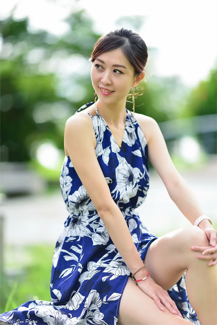 [Mzsock] NO.196 Zhao Tingting dress with cool and high legs street photography#[105P]-8