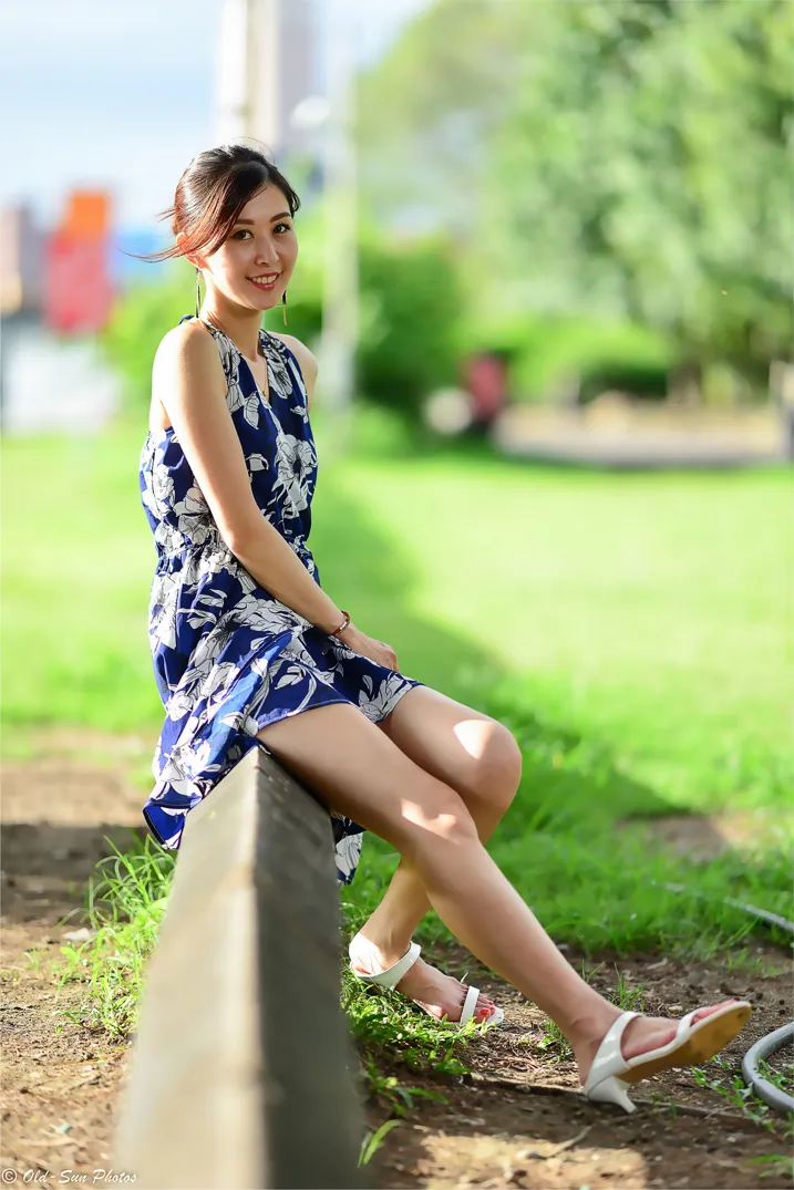 [Mzsock] NO.196 Zhao Tingting dress with cool and high legs street photography#[105P]-7