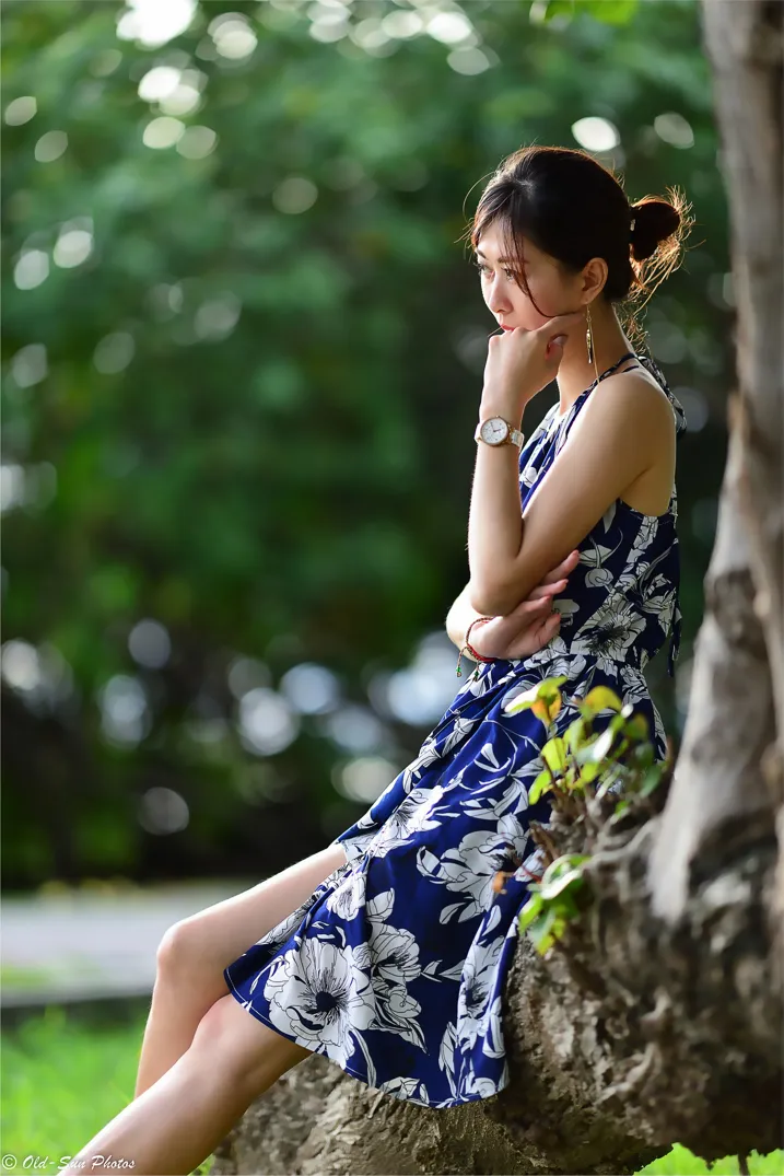 [Mzsock] NO.196 Zhao Tingting dress with cool and high legs street photography#[105P]-7