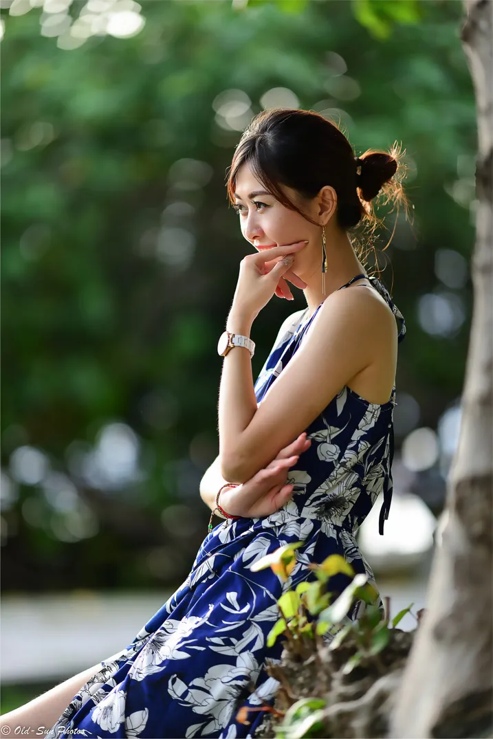 [Mzsock] NO.196 Zhao Tingting dress with cool and high legs street photography#[105P]-1