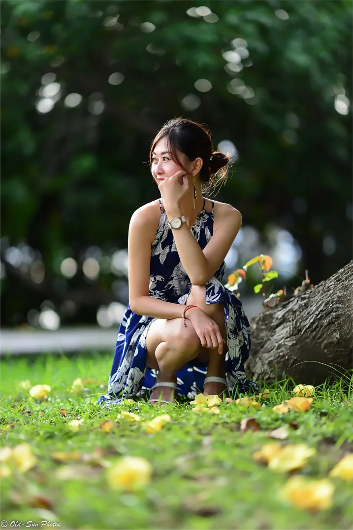 [Mzsock] NO.196 Zhao Tingting dress with cool and high legs street photography#[105P]-5