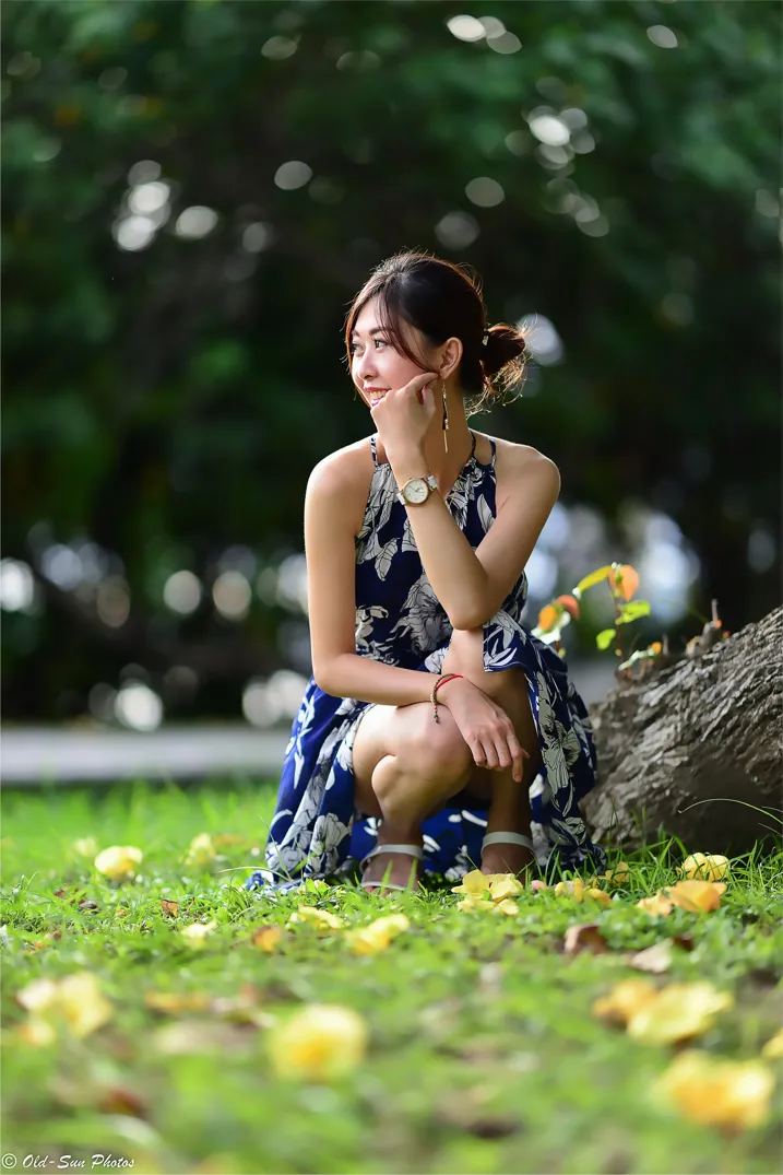 [Mzsock] NO.196 Zhao Tingting dress with cool and high legs street photography#[105P]-6