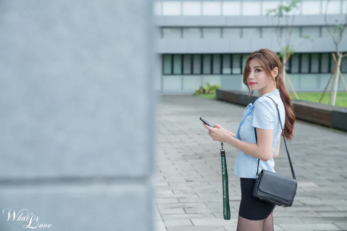 [Mzsock] NO.228 Lin Yiyi high heels and beautiful legs outdoor shot street photography#[35P]-4