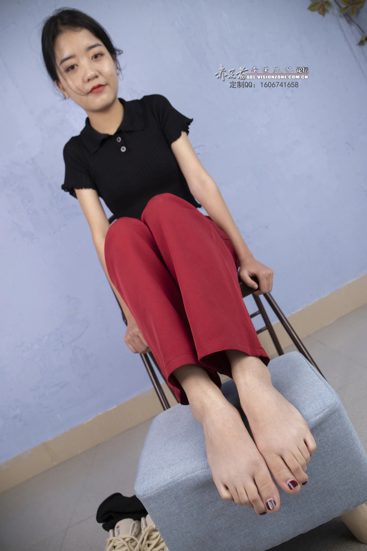 [Mzsock] NO.013 The temperamental beauty Xiaoyu auditions, slender and sexy feet, the shape of her feet is really beautiful, people with beautiful feet are even more beautiful Southern football skills#[81P]-4