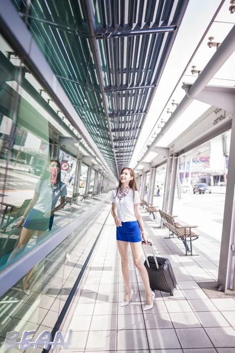 [Mzsock] NO.219 Jin Yunqiao, Taichung High Speed Rail, high heels and beautiful legs, outdoor shot street photography#[81P]-8