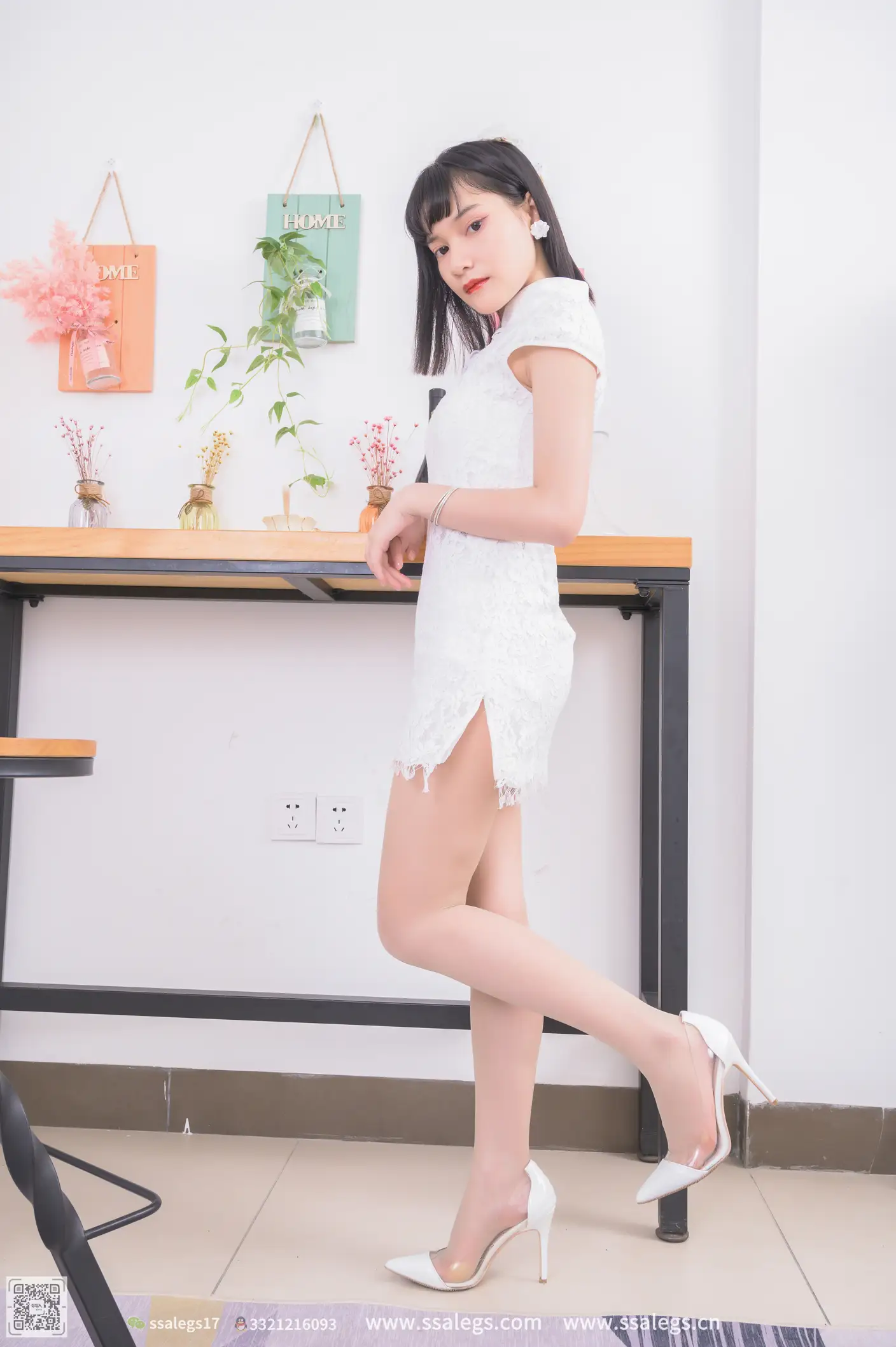 [Mzsock] NO.505 Bingbing Cheongsam and stockings photo (Part 1) silk club#[125P]-1