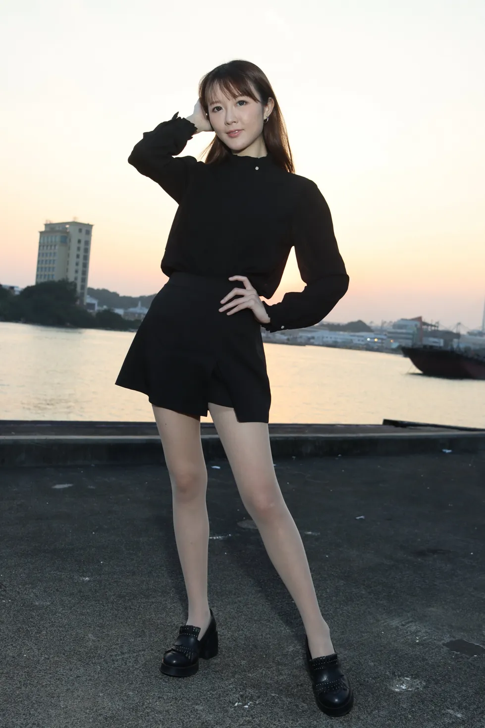 [Mzsock] NO.161 Kiki short skirt stockings beautiful legs street photography#[95P]-9