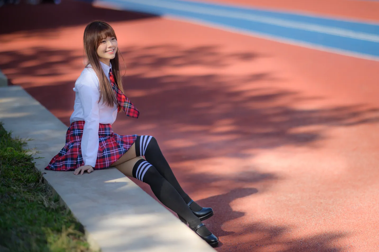 [Mzsock] NO.233 Student uniform high heels street photography#[105P]-7