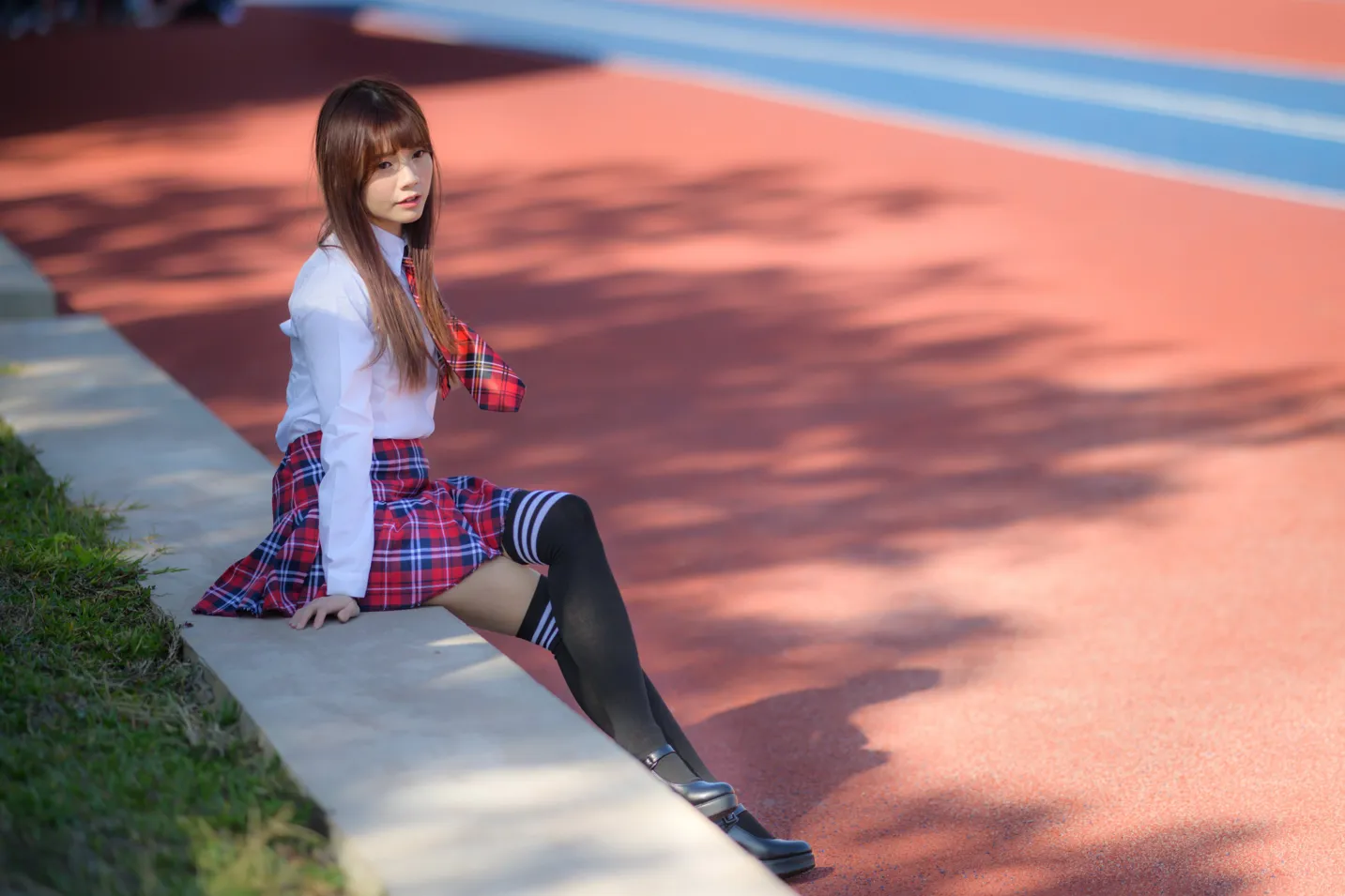 [Mzsock] NO.233 Student uniform high heels street photography#[105P]-8