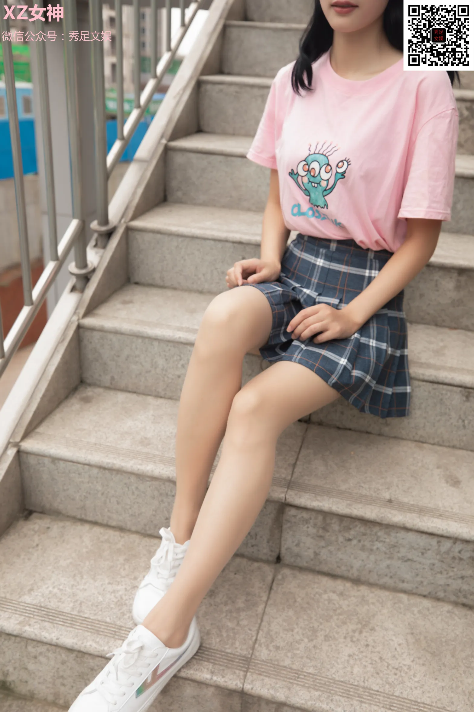 [Mzsock] NO.006 The youthful and invincible girl in pleated skirt street photography#[60P]-2