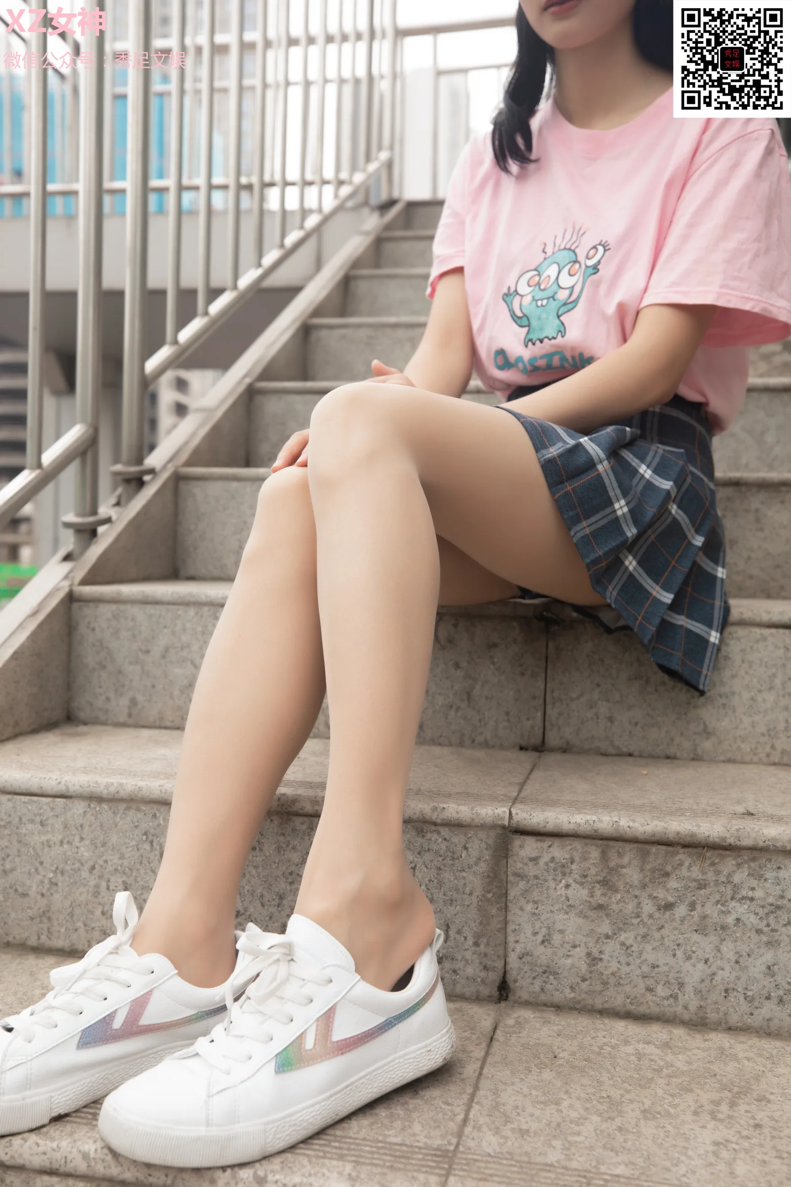 [Mzsock] NO.006 The youthful and invincible girl in pleated skirt street photography#[60P]-3