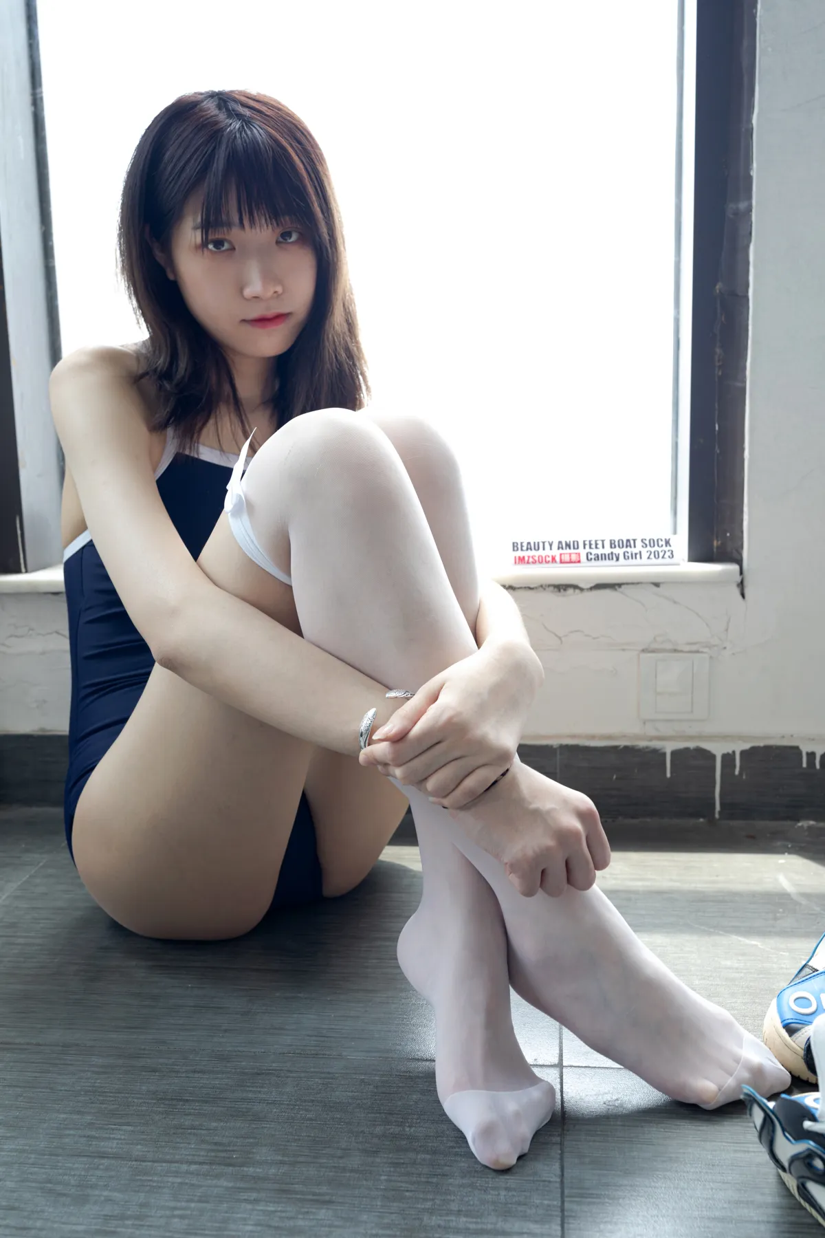 [Mzsock] Love beautiful feet NO.269 sea pepper#[122P]-2