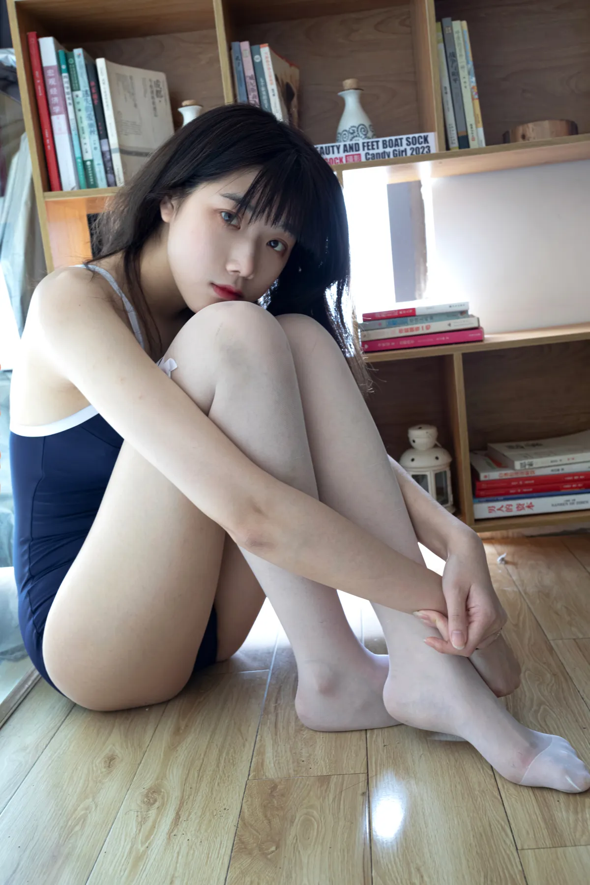 [Mzsock] Love beautiful feet NO.269 sea pepper#[122P]-4