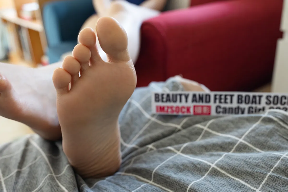 [Mzsock] Love beautiful feet NO.269 sea pepper#[122P]-7