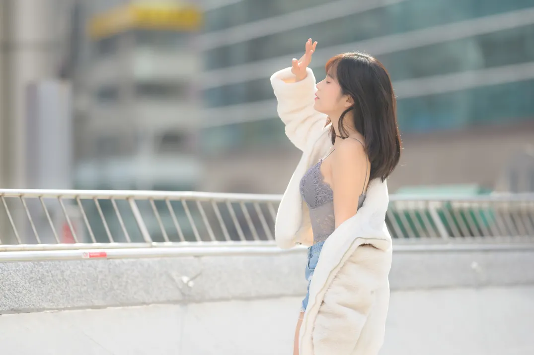 [Mzsock] NO.215 YoYo denim shorts and boots street photography#[105P]-4