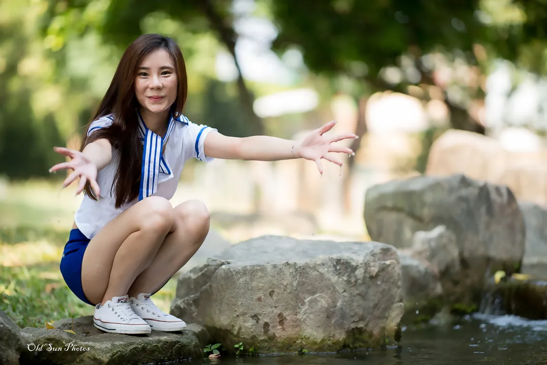 [Mzsock] NO.184 Chen Lixuan stewardess style beautiful legs street photography#[105P]-9