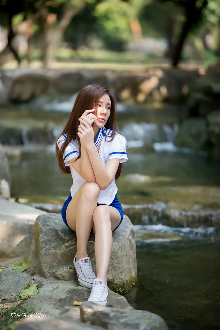 [Mzsock] NO.184 Chen Lixuan stewardess style beautiful legs street photography#[105P]-6