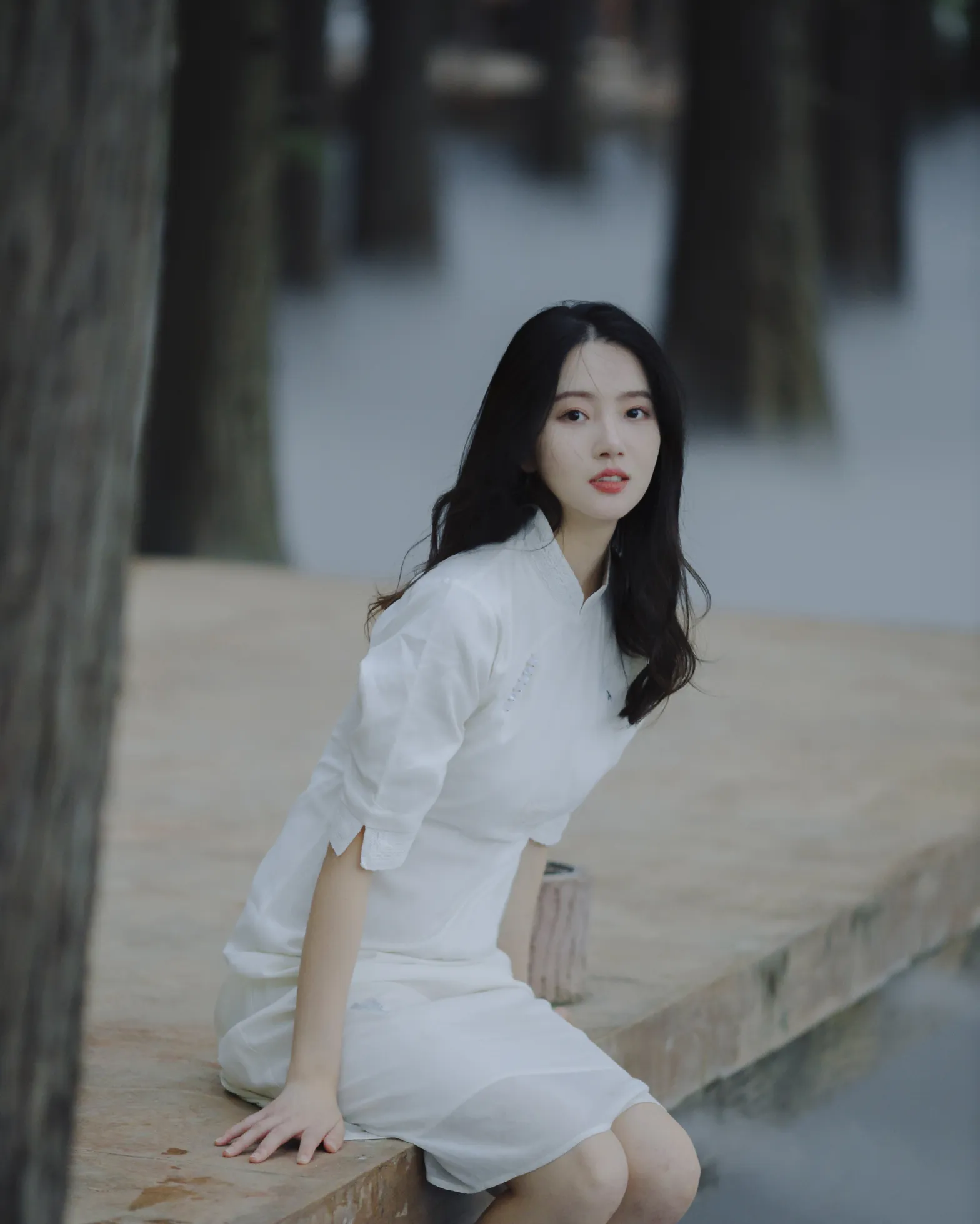 [YITUYU] 2022.11.29 Vol.2555 – White Lakeside ghost beard#[30P]-3