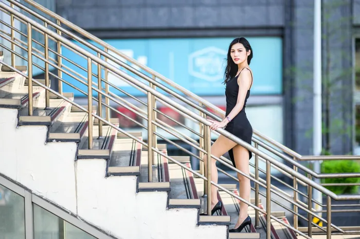 [Mzsock] NO.226 Bao Stockings and High Heels Beautiful Legs Outdoor Shot 2 street photography#[99P]-10