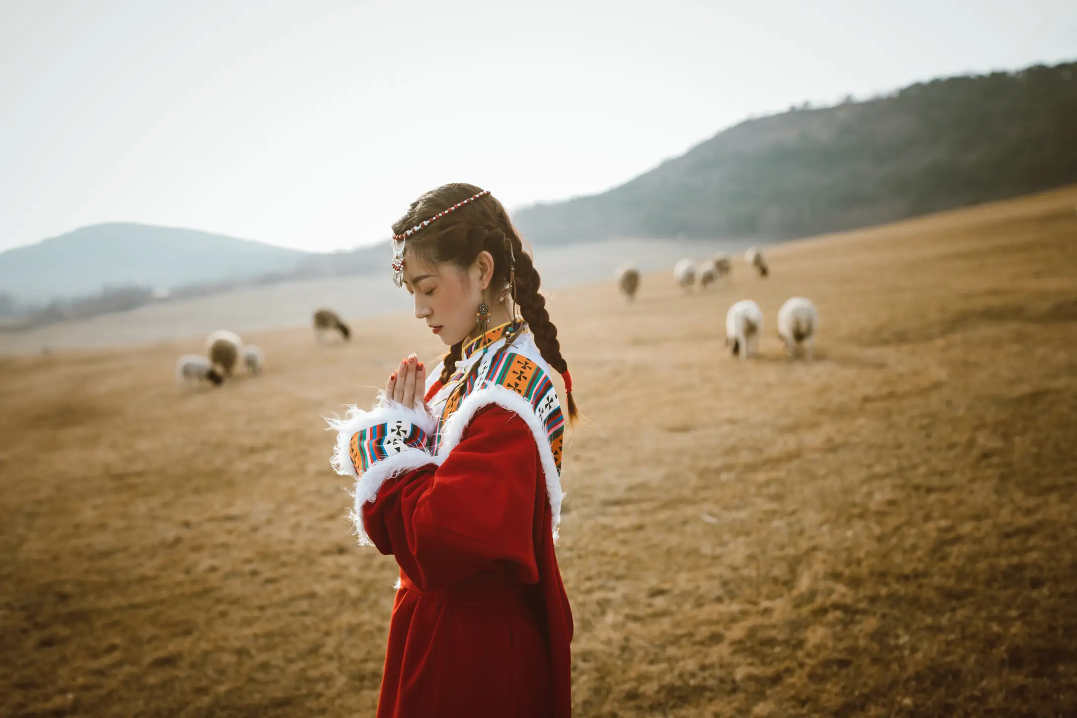 [YITUYU] 2022.07.04 Vol.1376 – Girl in Tibetan Clothes on the Ranch Yixuan-#[22P]-2