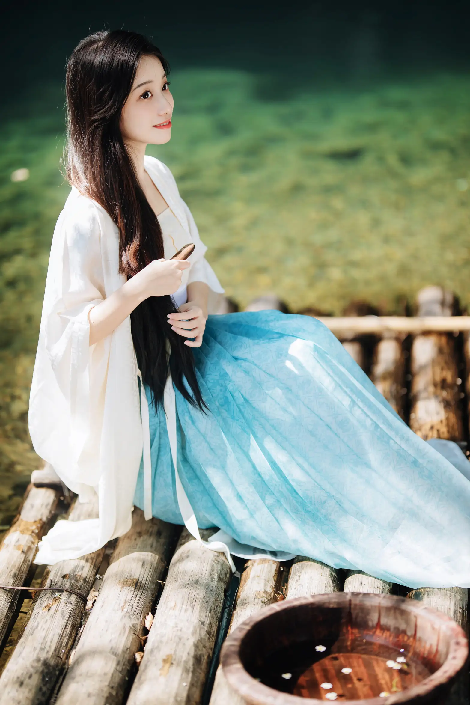 [YITUYU] 2022.01.11 Vol.627 – Fairy washing hair Xiao Qinghan#[20P]-5