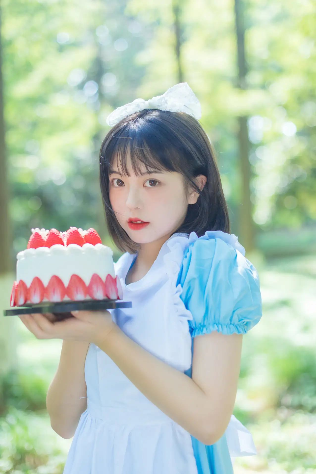 [YITUYU] 2022.08.05 Vol.1628 – Daisies and Strawberries Haji Twist#[32P]-3