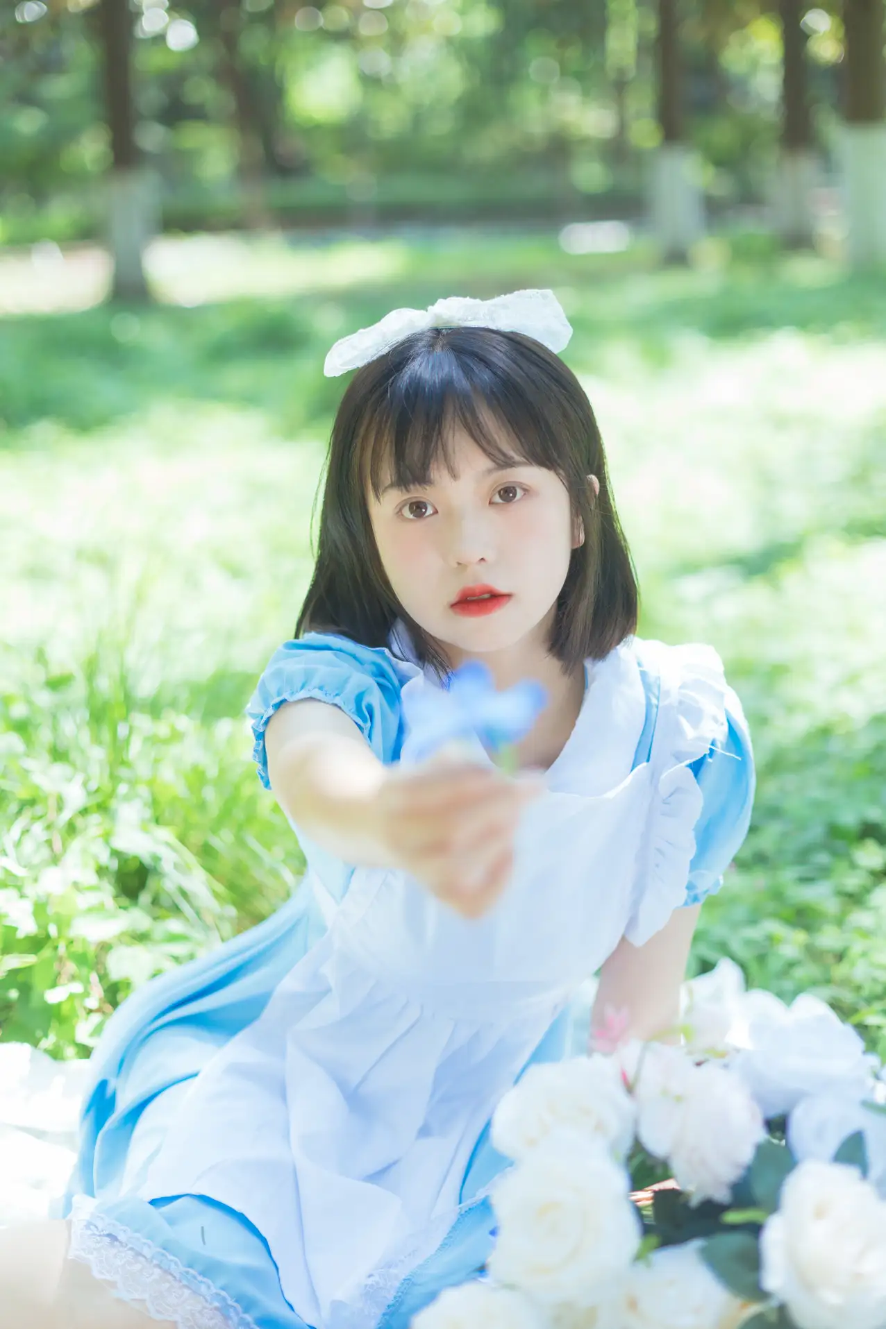 [YITUYU] 2022.08.05 Vol.1628 – Daisies and Strawberries Haji Twist#[32P]-2