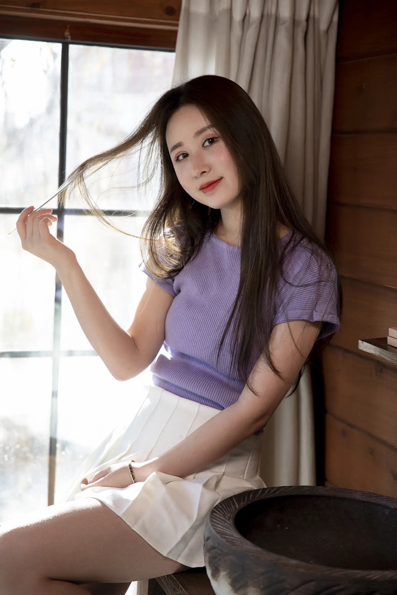 [YITUYU] 2021.07.28 Vol.101 – Good times in front of the window Wen Qian#[35P]-3