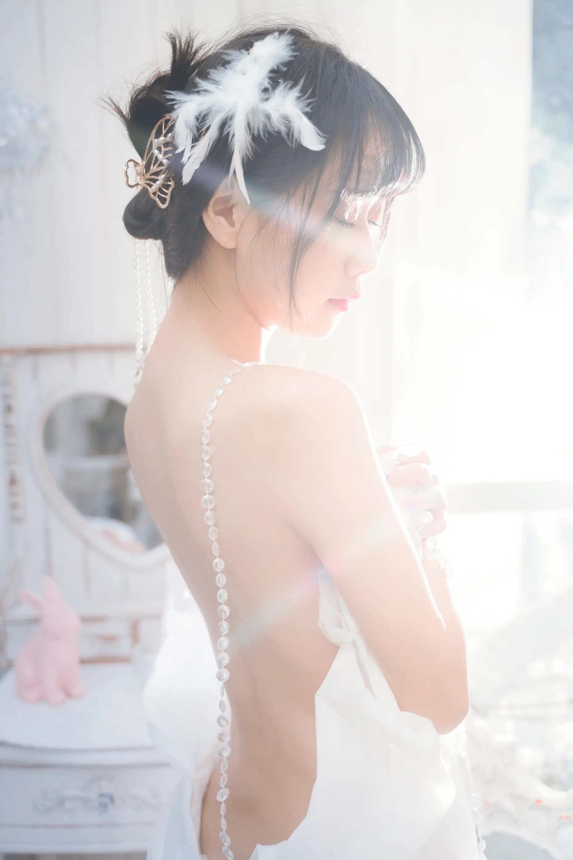 [YITUYU] 2022.05.28 Vol.1008 – Pure White Flower Marriage bud o0#[33P]-3