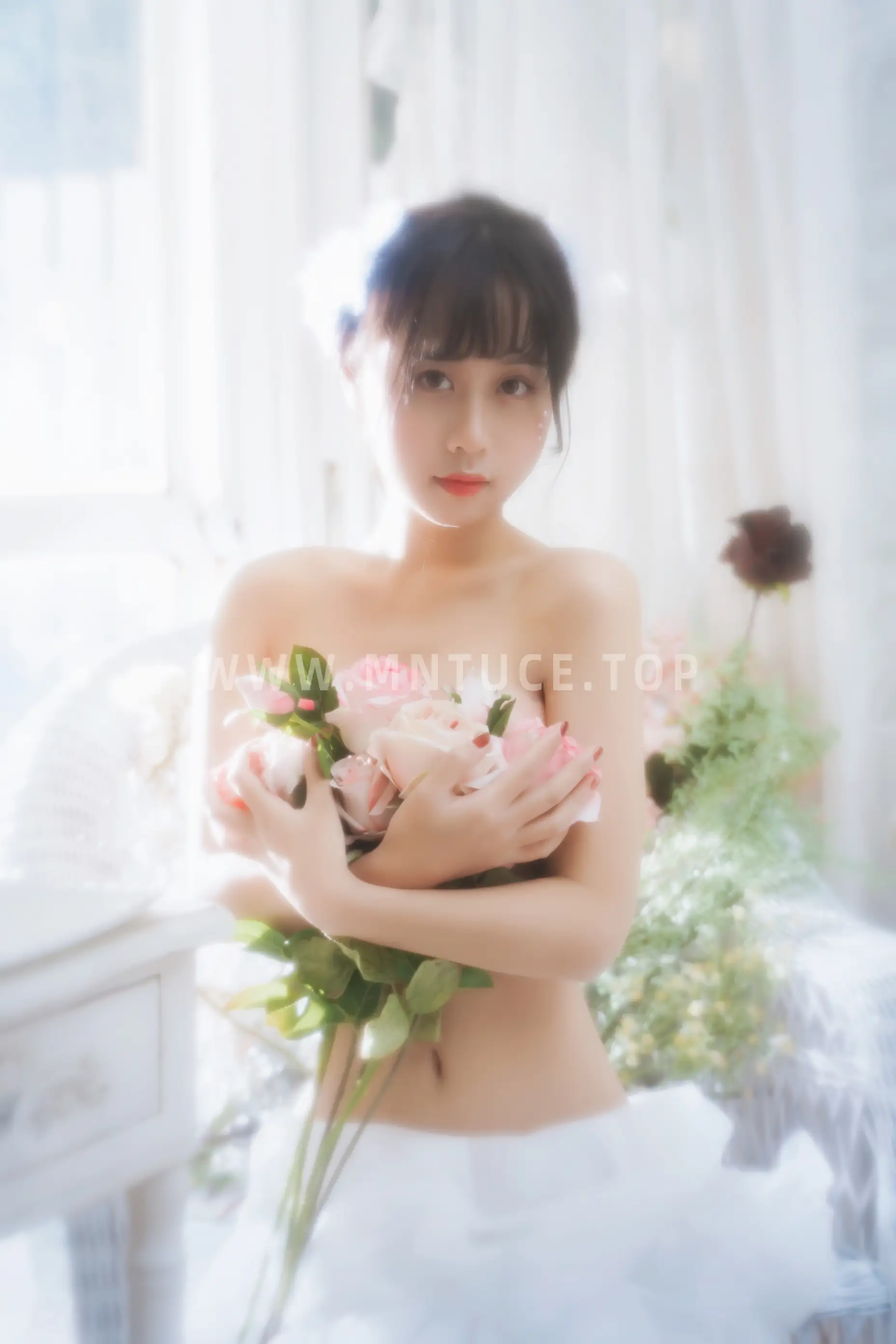 [YITUYU] 2022.05.28 Vol.1008 – Pure White Flower Marriage bud o0#[33P]-8