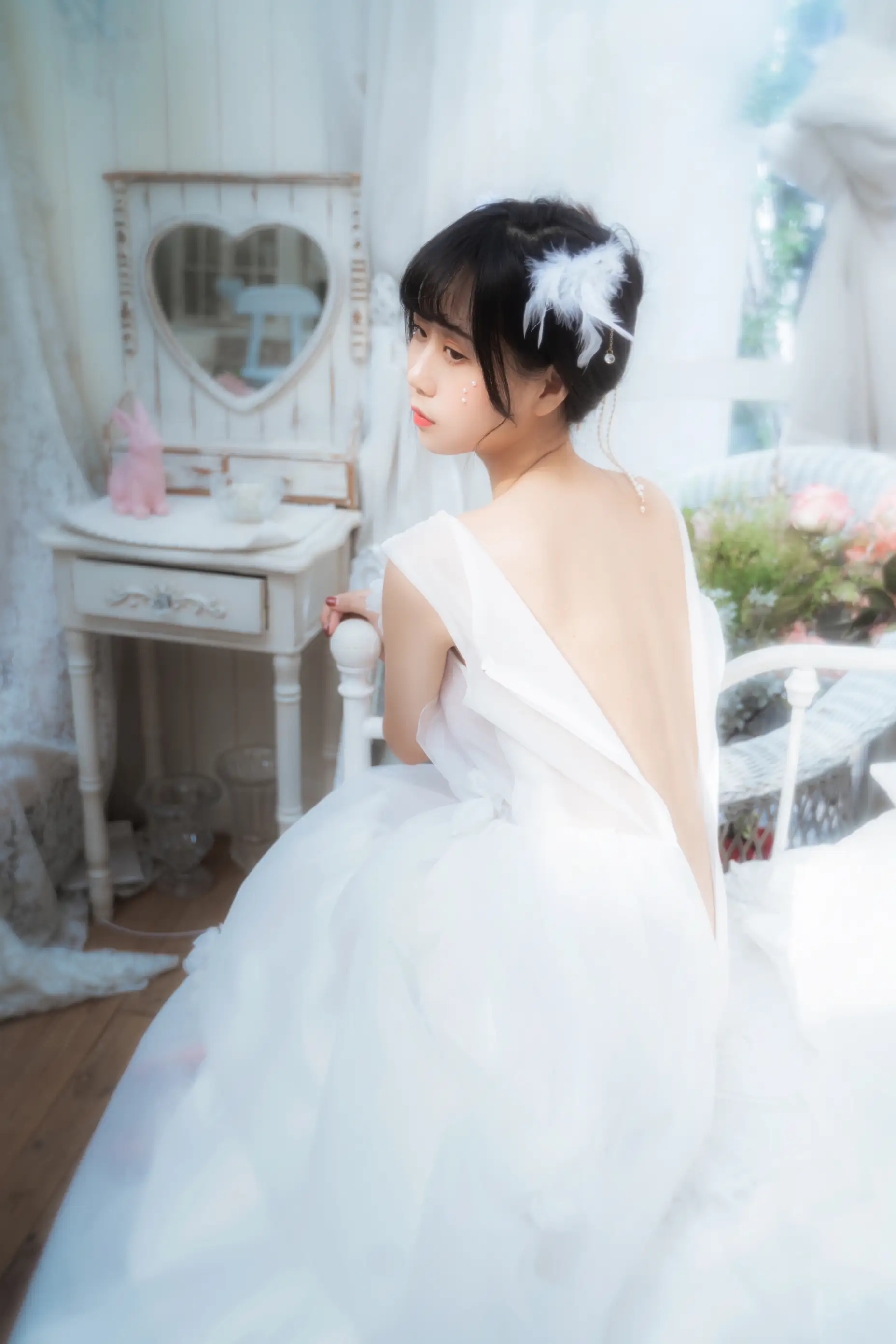 [YITUYU] 2022.05.28 Vol.1008 – Pure White Flower Marriage bud o0#[33P]-9