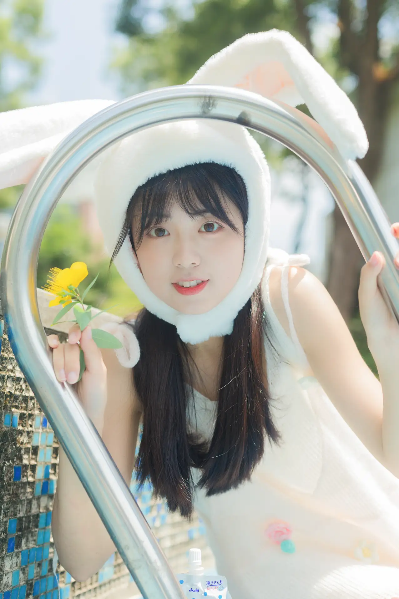 [YITUYU] 2022.07.09 Vol.1429 – Rabbit in the Summer Pool Cute bubbles#[36P]-3