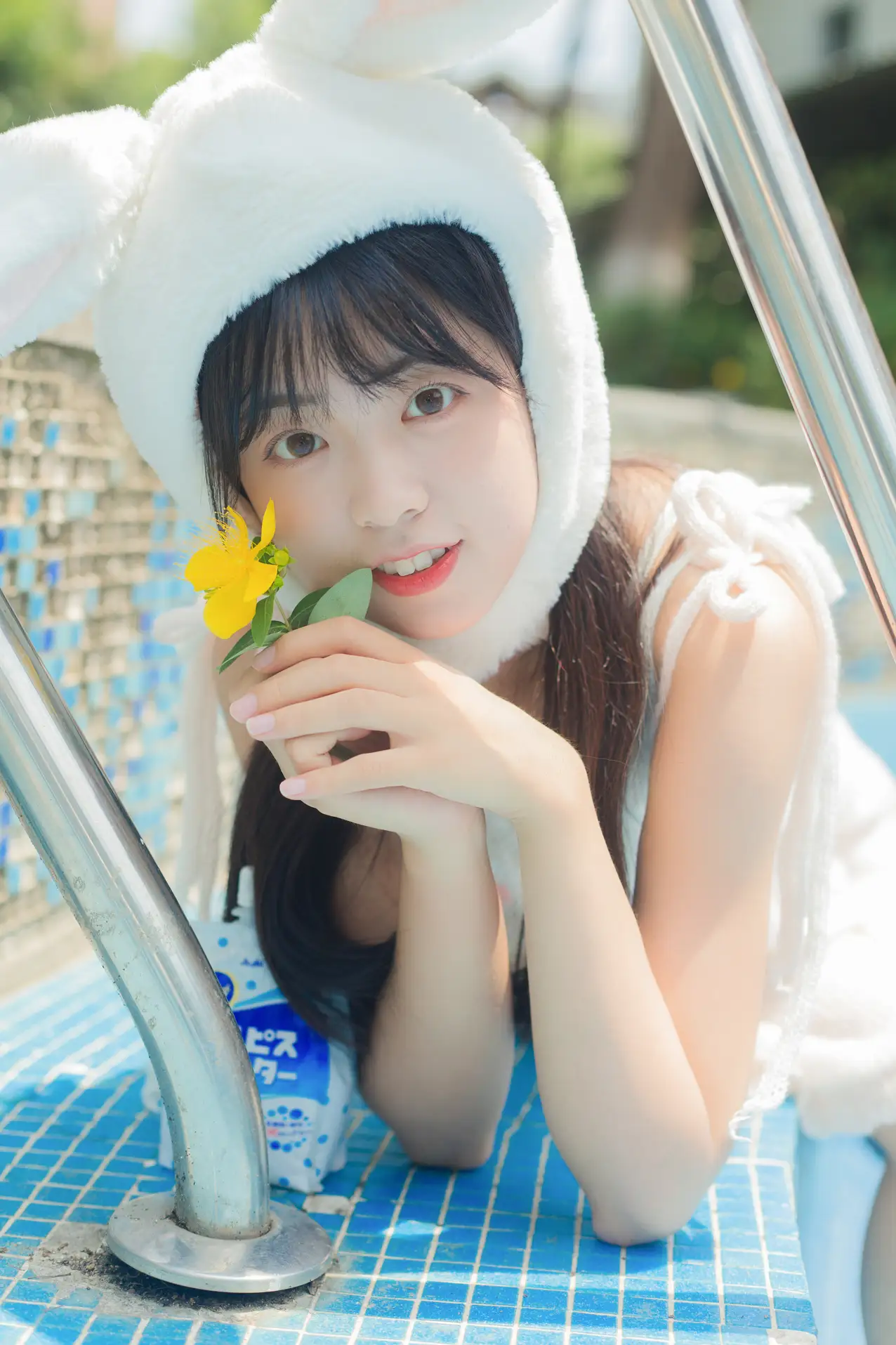 [YITUYU] 2022.07.09 Vol.1429 – Rabbit in the Summer Pool Cute bubbles#[36P]-5