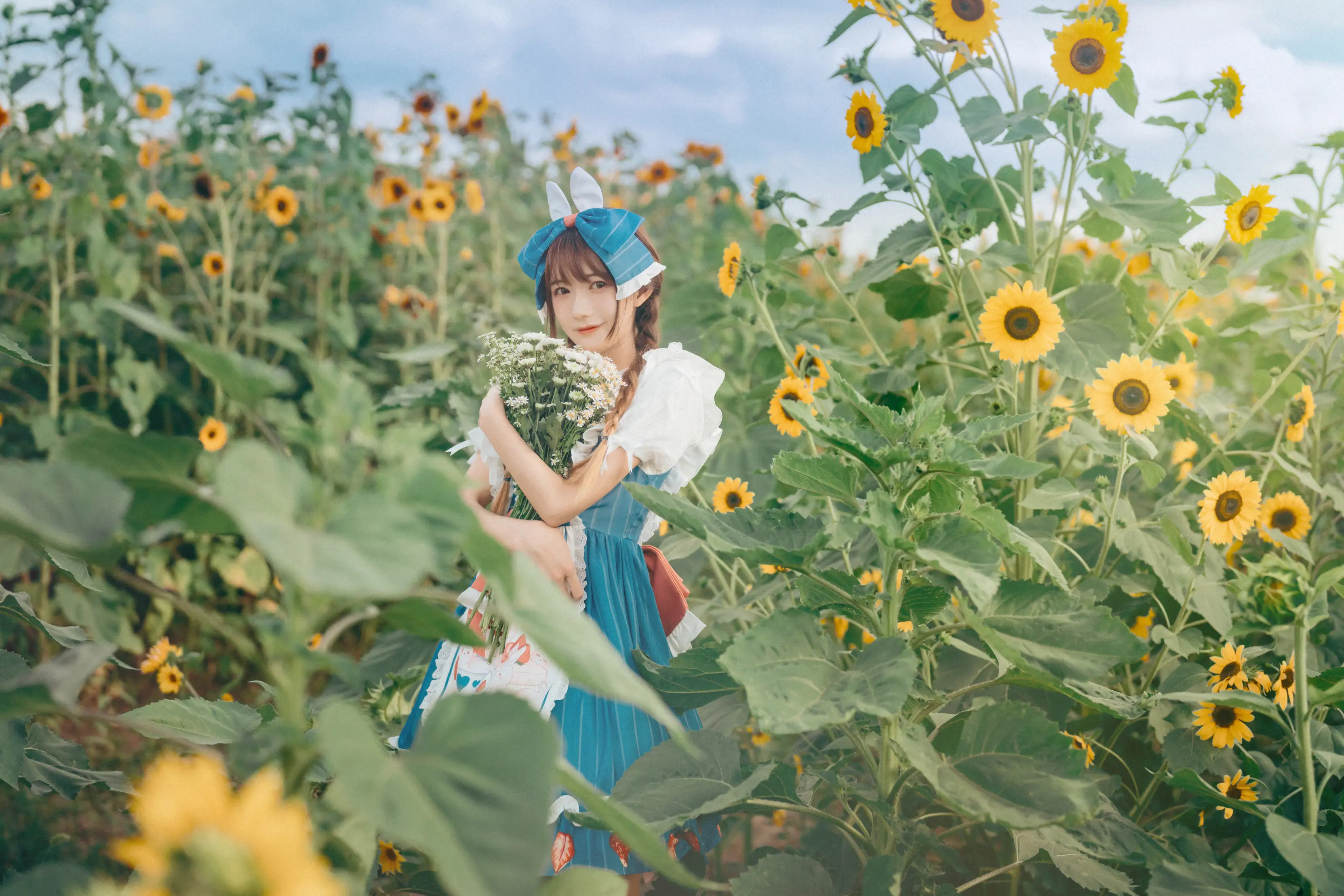 [YITUYU] 2022.07.18 Vol.1515 – Sweet Sunflower Girl Rabbit Zzz won't eat carrots#[32P]-4