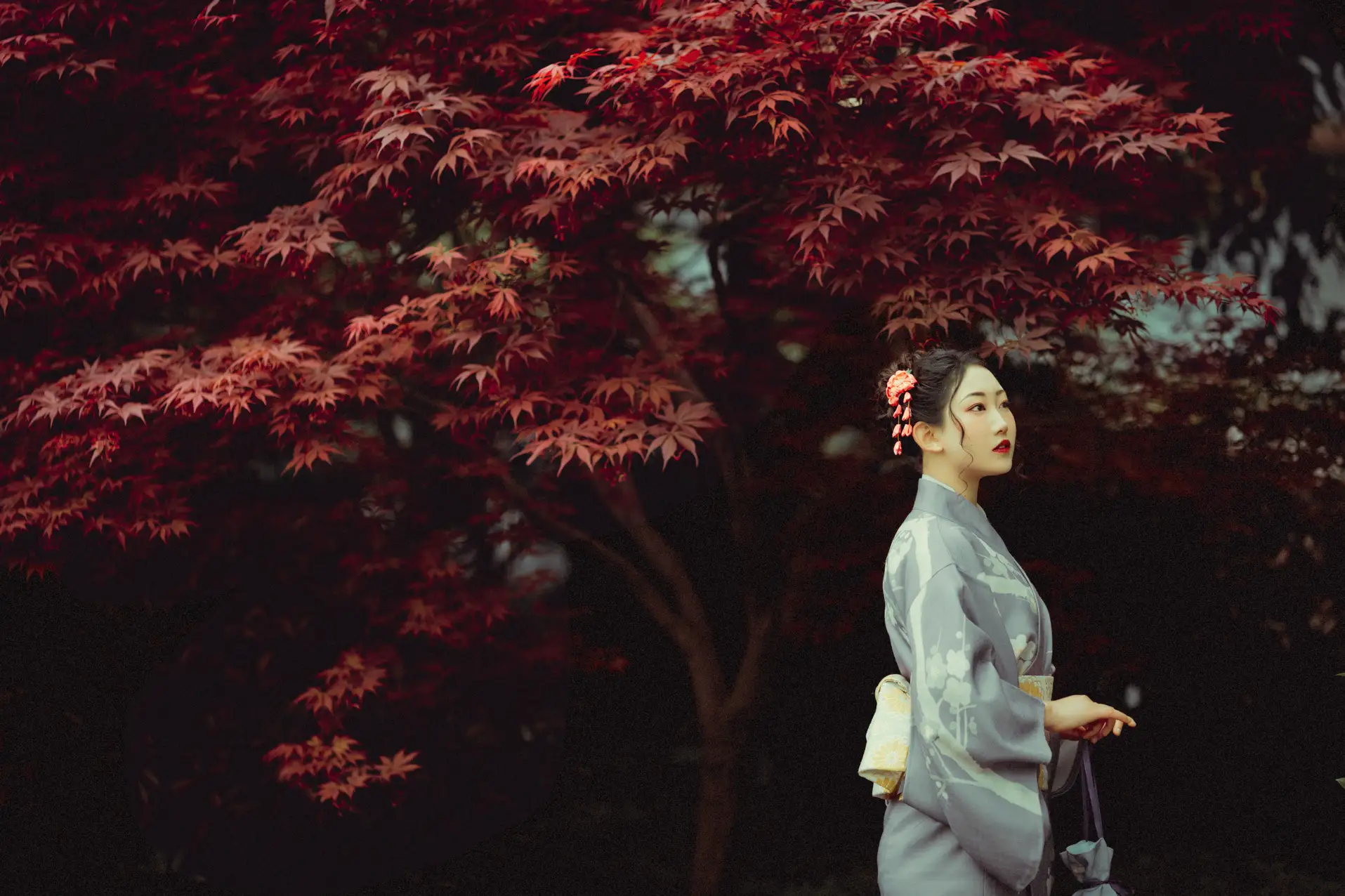 [YITUYU] 2021.09.02 Vol.219 – Deep in the Red Leaves No worries#[29P]-4