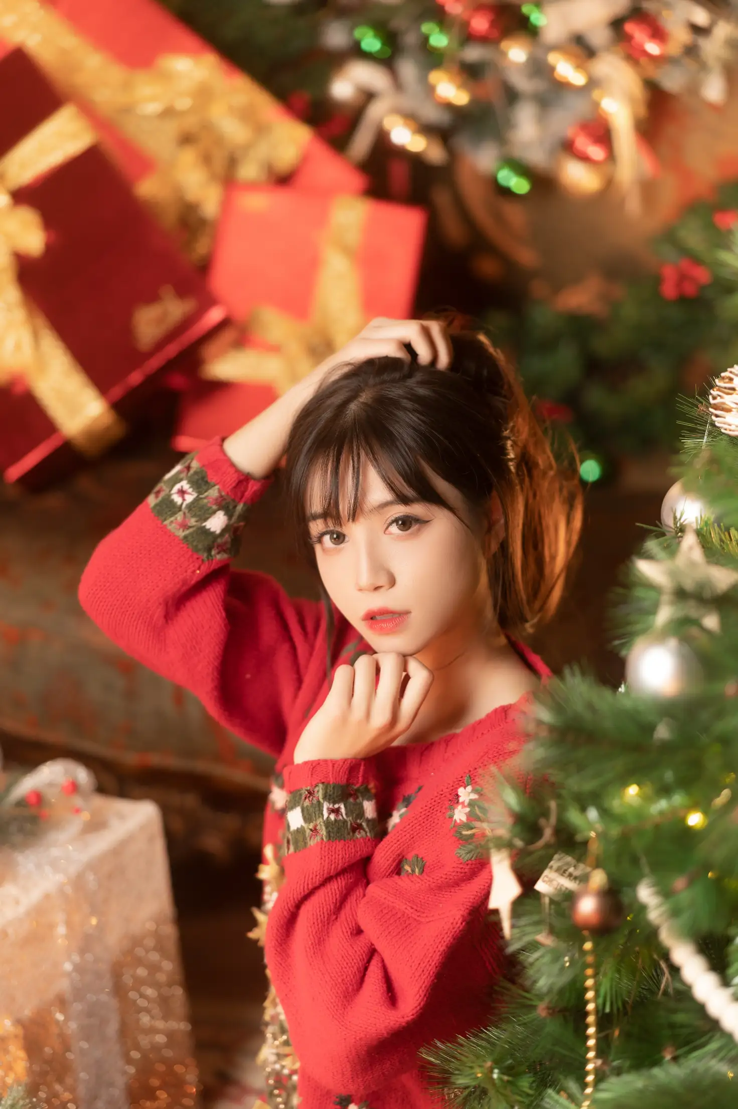 [YITUYU] 2022.05.26 Vol.0988 – Red Christmas Two plus six#[38P]-10