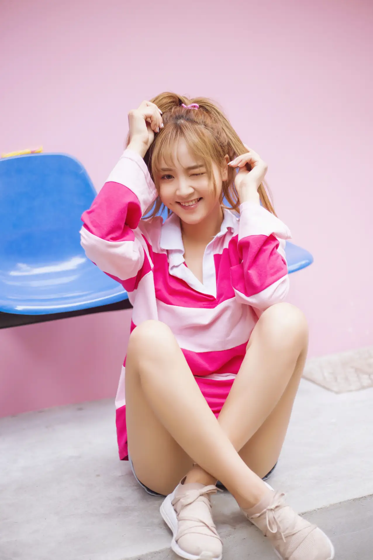 [YITUYU] 2022.06.22 Vol.1253 – Pink Girl’s Heart Dou Hexin#[21P]-7