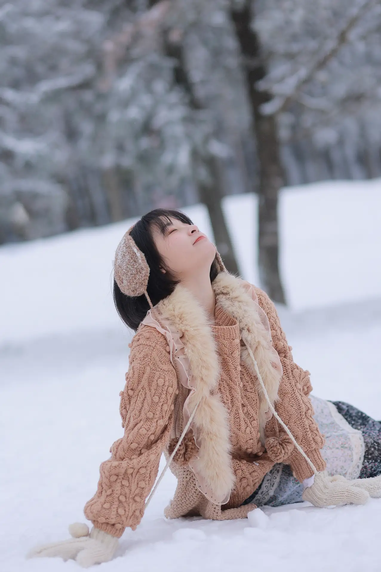 [YITUYU] 2022.09.17 Vol.1970 - Hey, come together to play snow together. Ear is losing weight#[26P]-3