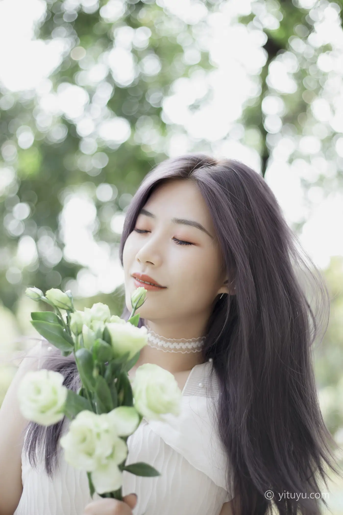 [YITUYU] 2021.06.07 Vol.069 – Breeze and light floral fragrance cocoa#[37P]-3