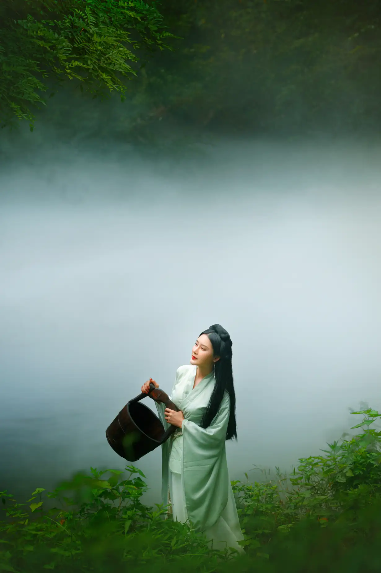 [YITUYU] 2022.09.15 VOL.1956 - Lake Heart Mist Fishing Sensitivity#[28P]-4