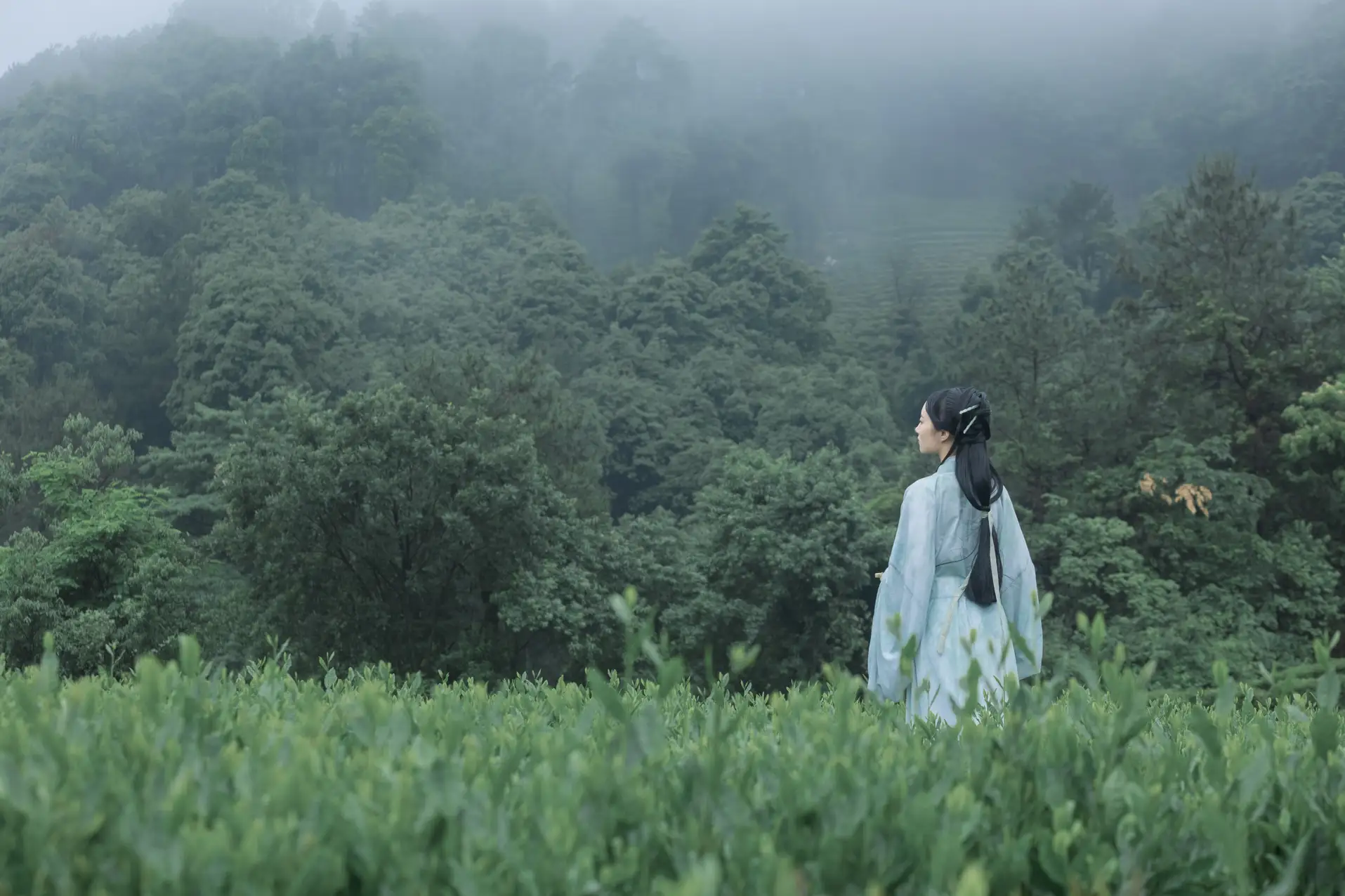 [YITUYU] 2022.07.05 Vol.1384 – New Rain in the Empty Mountain Shen Yunxiao#[42P]-9