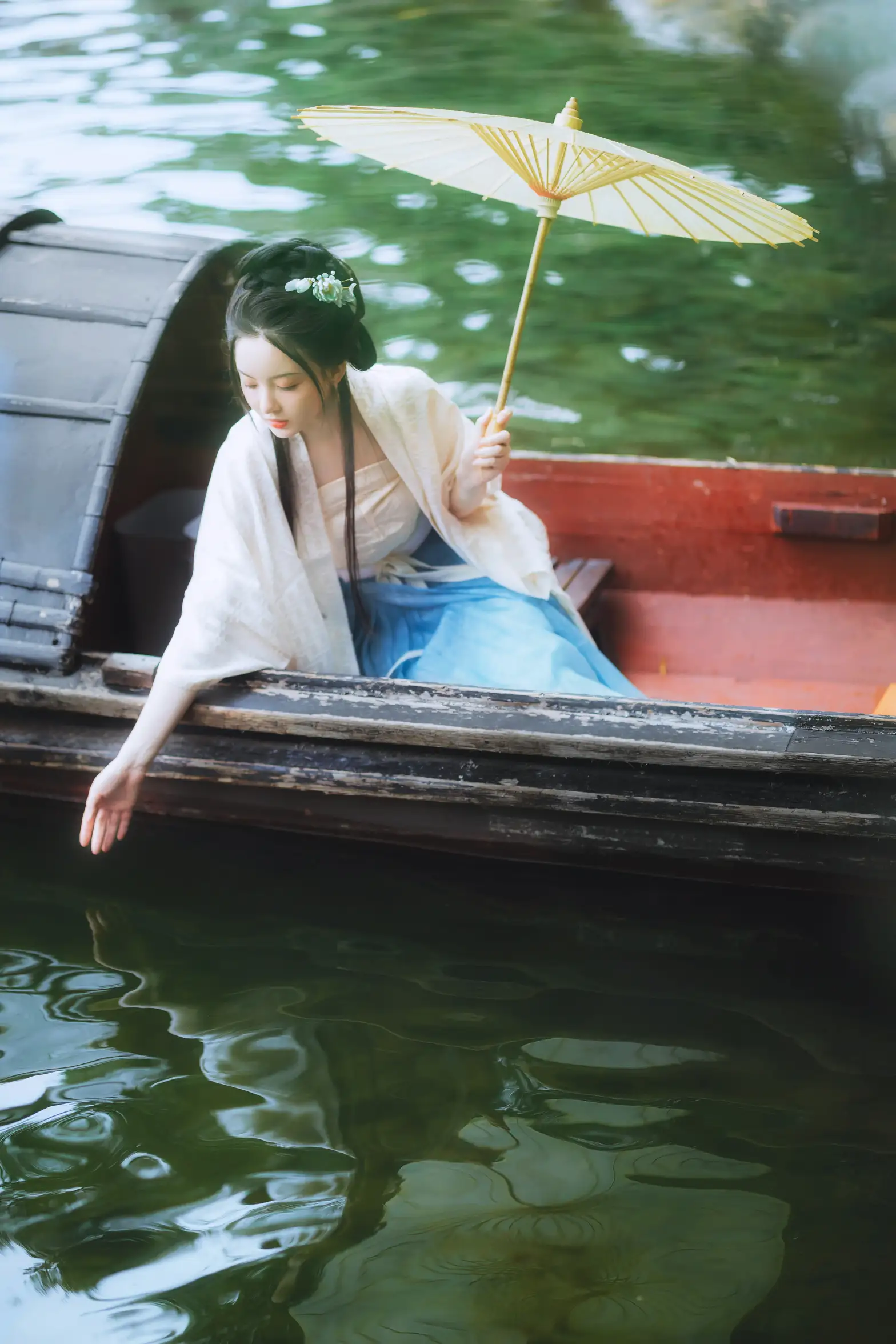 [YITUYU] 2022.01.01 Vol.568 – Jiangnan Boating Cherry blossoms after sunny weather#[17P]-1