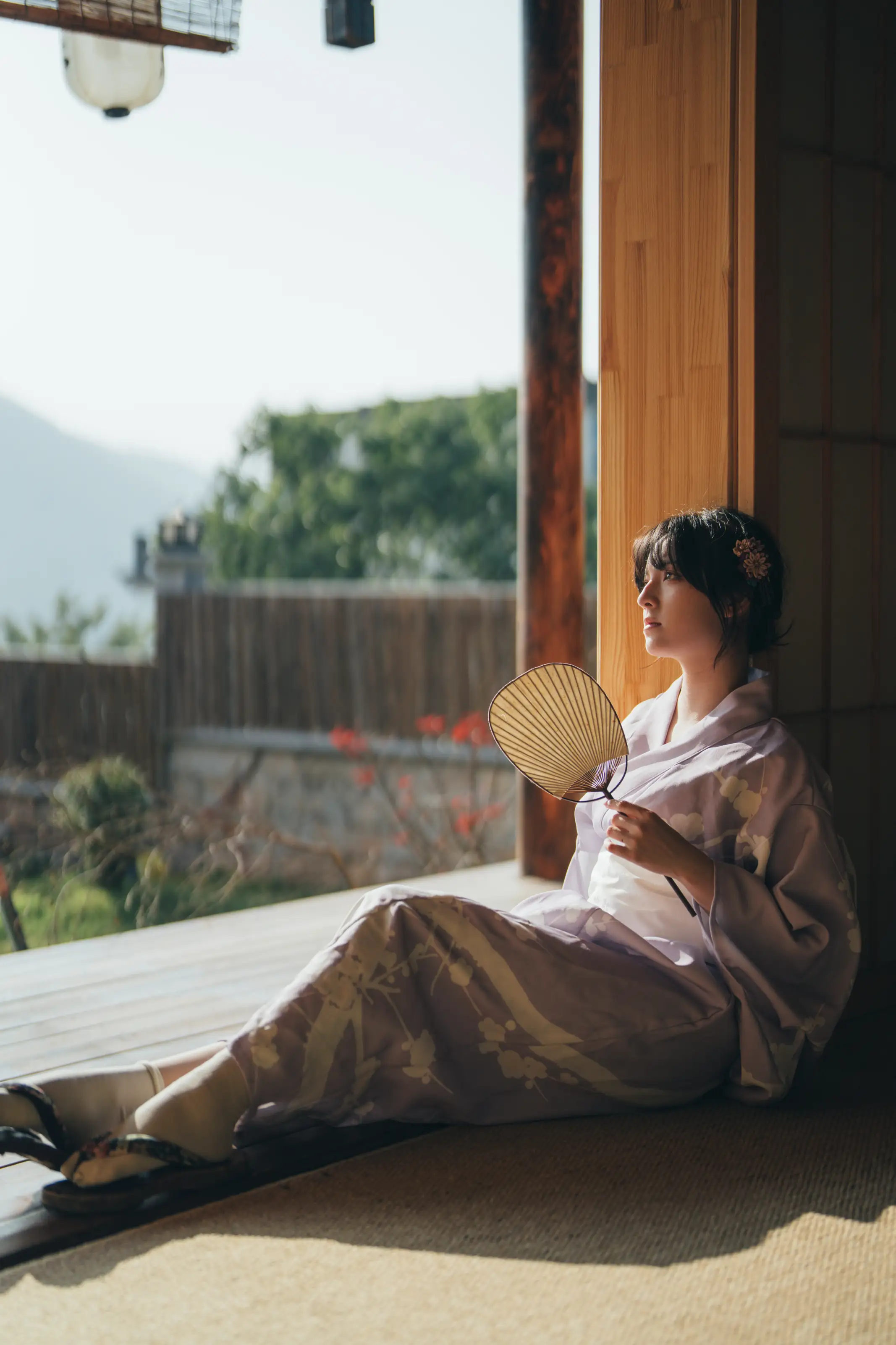 [YITUYU] 2022.02.09 Vol.772 – Japanese style story, photo of a girl in a Japanese garden dudu#[56P]-7