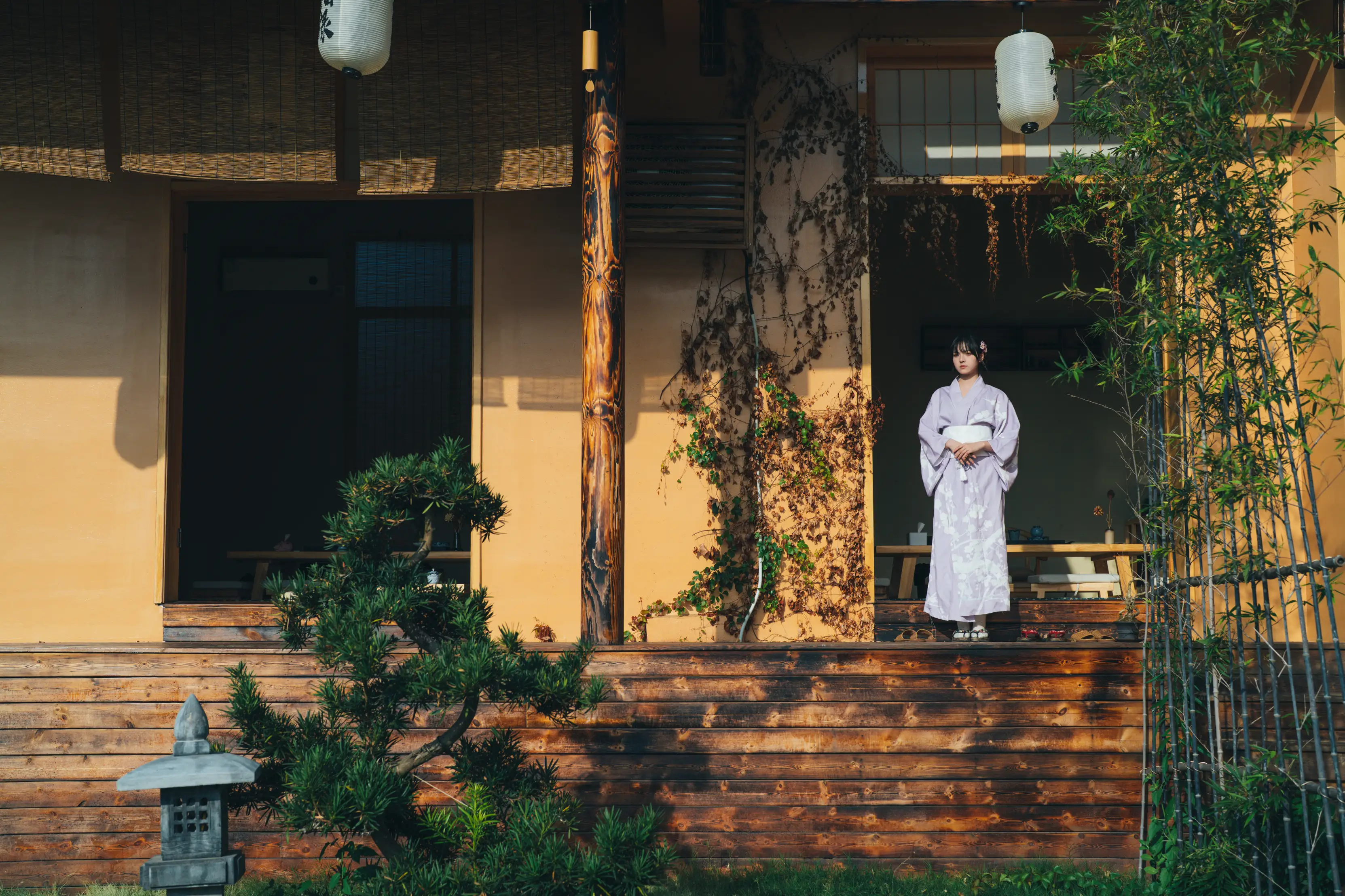 [YITUYU] 2022.02.09 Vol.772 – Japanese style story, photo of a girl in a Japanese garden dudu#[56P]-4