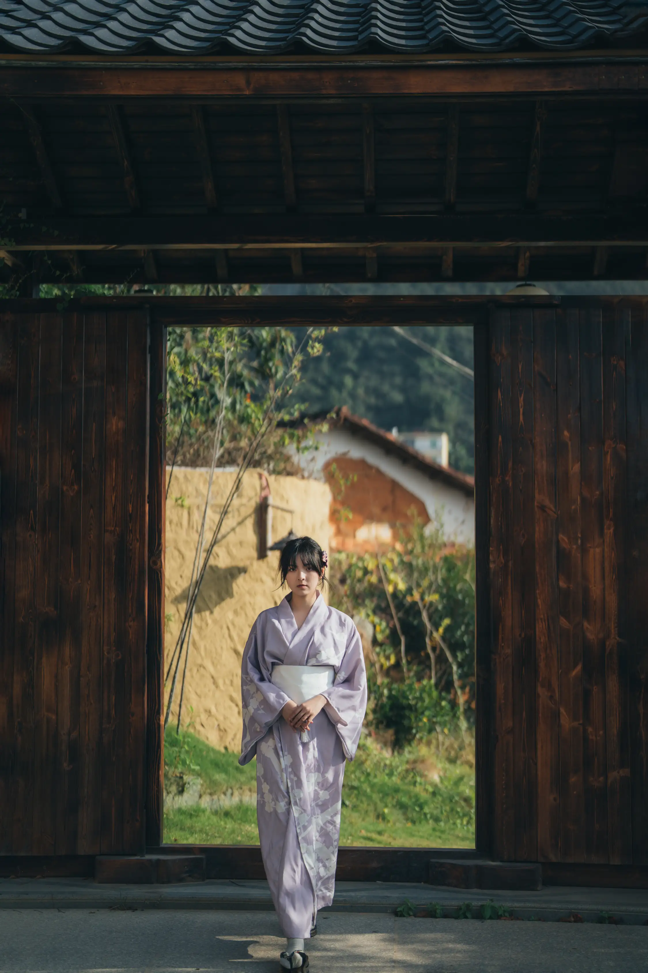 [YITUYU] 2022.02.09 Vol.772 – Japanese style story, photo of a girl in a Japanese garden dudu#[56P]-8