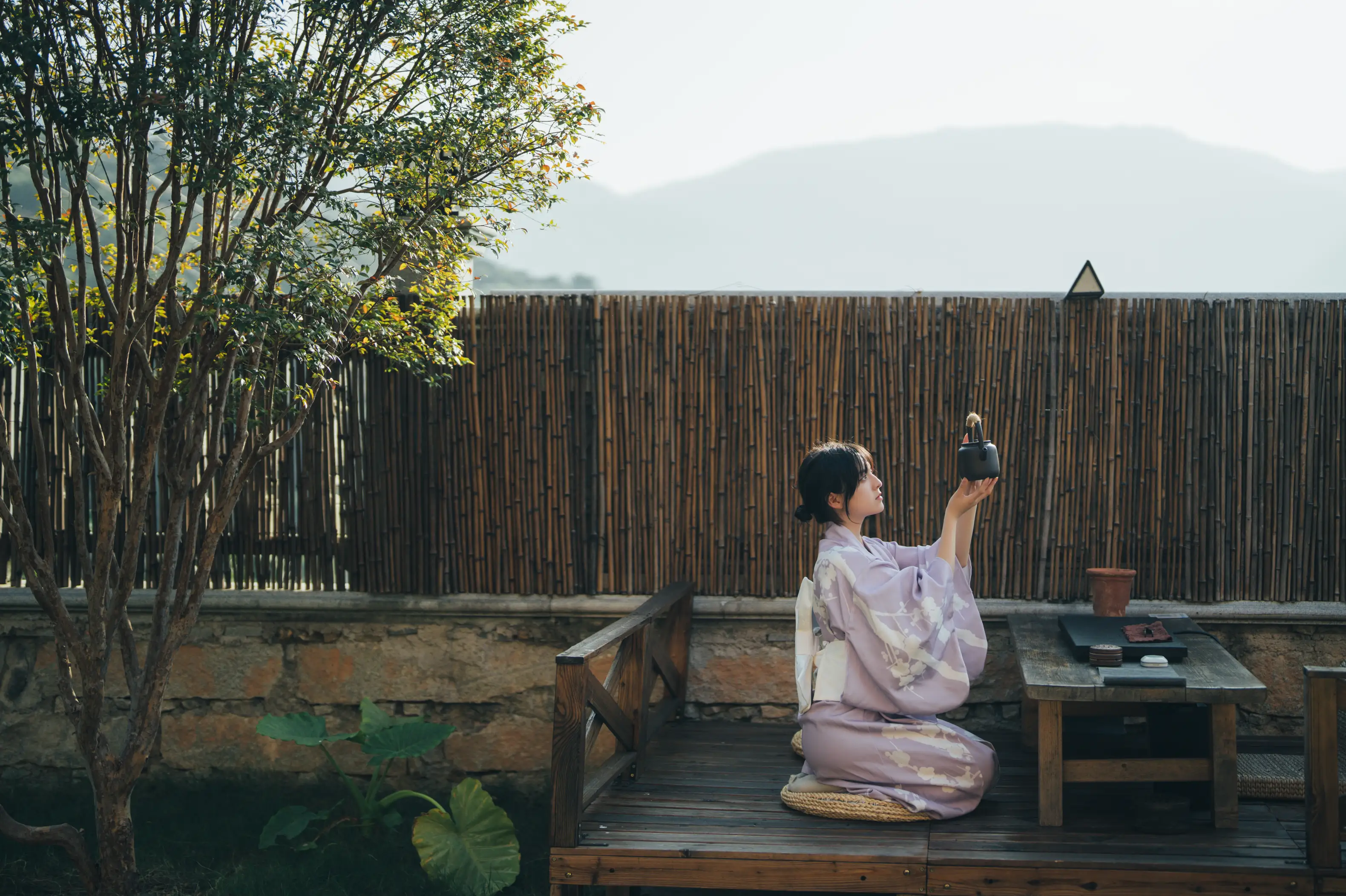 [YITUYU] 2022.02.09 Vol.772 – Japanese style story, photo of a girl in a Japanese garden dudu#[56P]-2