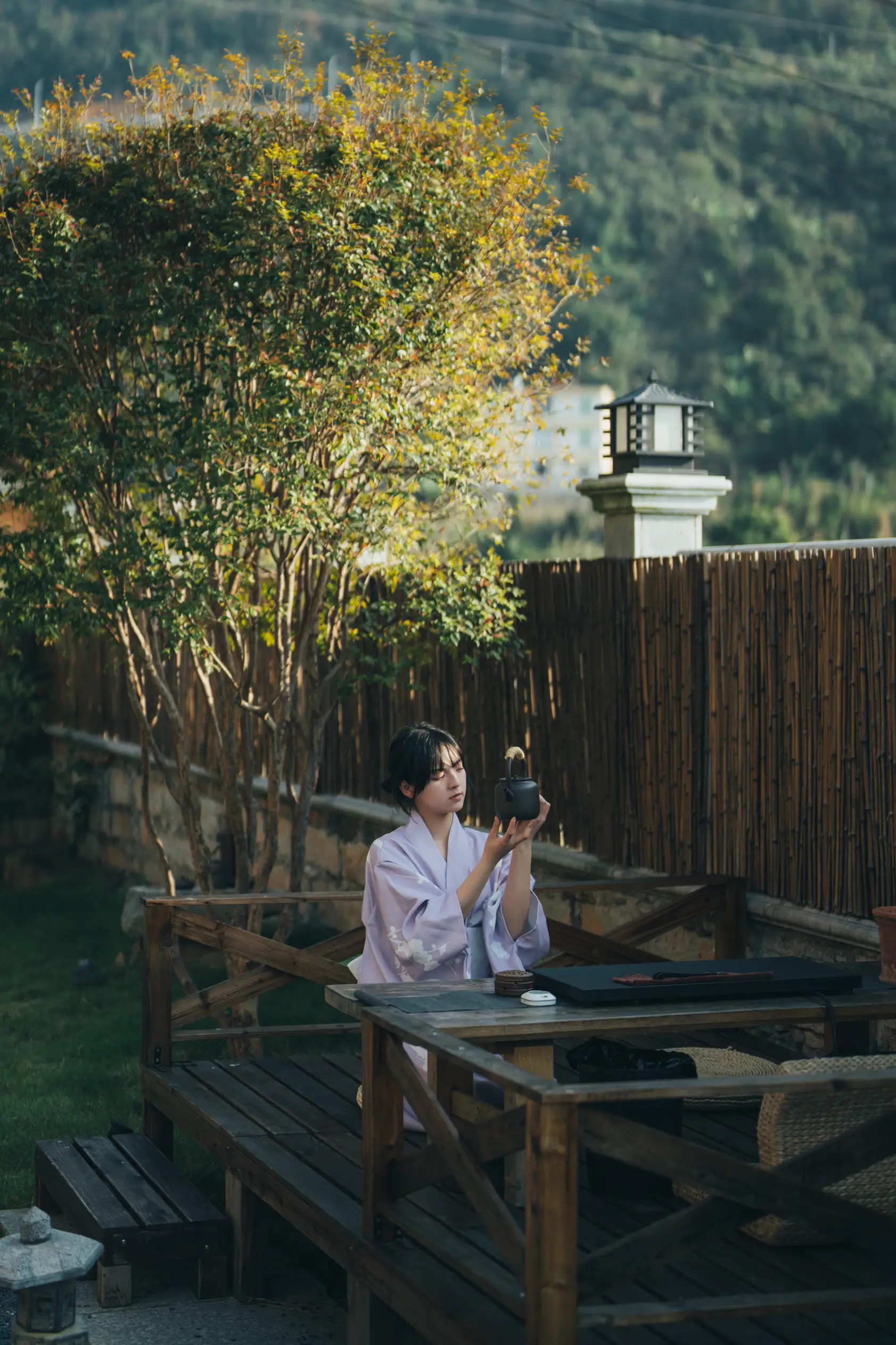 [YITUYU] 2022.02.09 Vol.772 – Japanese style story, photo of a girl in a Japanese garden dudu#[56P]-3